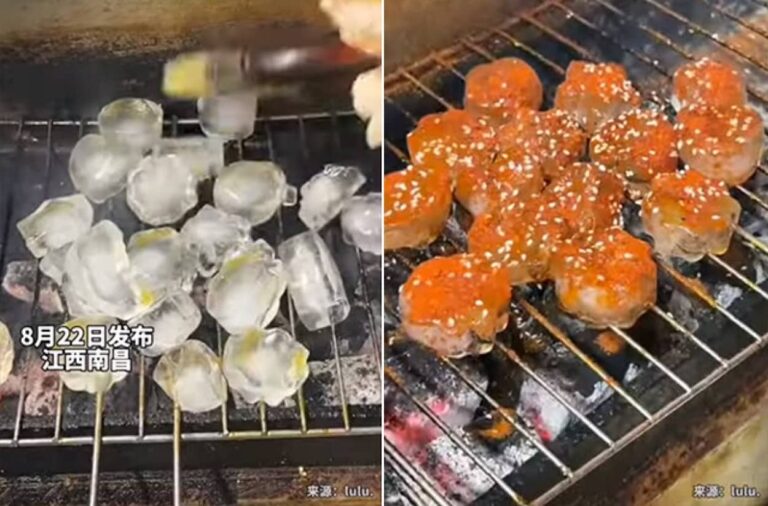 氷を味付けして焼くだけの謎の屋台メニュー「焼き氷」とは？