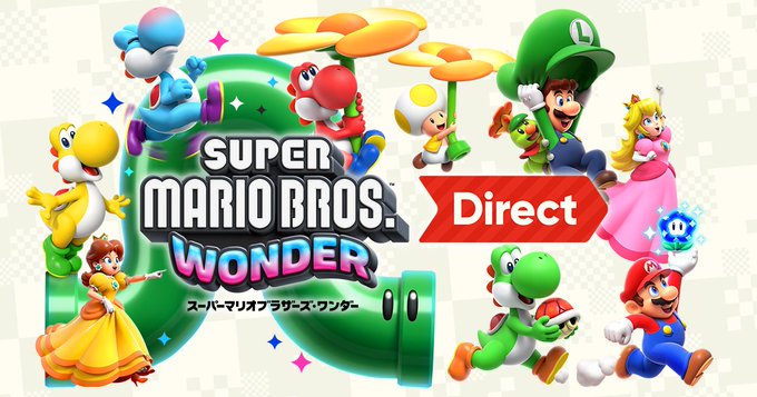 『スーパーマリオブラザーズ ワンダー』の詳細が判明！新しい変身やオンラインプレイなど内容盛り沢山だぞおおおお！！