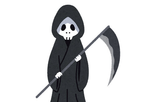 【板橋】死神のような服装で、鎌のような物を持った不審者が出没！目撃した児童は泣く
