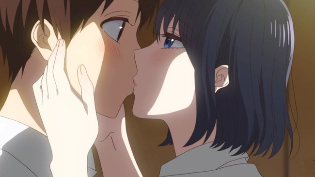 女性とこういうキスしてる奴、嫌われるからやめとけ！！
