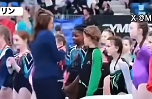 【酷すぎ】アイルランド体操協会、大会に出場した選手が並ぶ中黒人少女にだけメダルを渡さずスルー