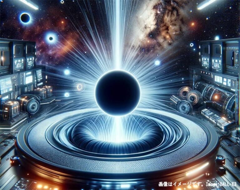 理論上ブラックホールを核エネルギー源として利用できると物理学者