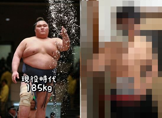 元力士さん、減量とトレーニングで激ヤセ　変わり果てた姿がこちら・・・