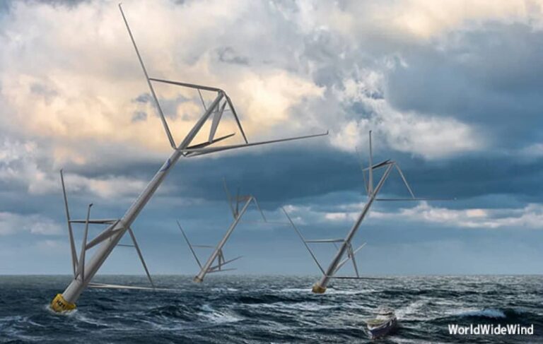 風力発電の新たな形。革新的な浮体式洋上風力タービンがノルウェーで試験運用開始