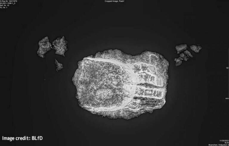 義手を装着した中世の遺骨が発見される