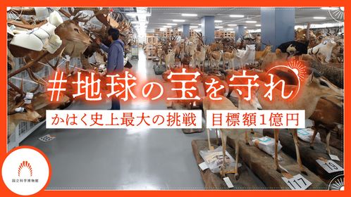 国立科学博物館のクラファンがついに終了！目標1億を大幅に上回り9億円集まる！