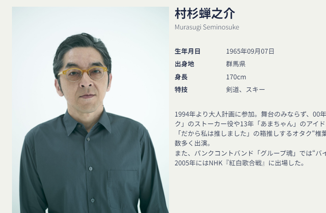 【速報】俳優の村杉蝉之介さんが麻薬特例法違反の疑いで逮捕！ 「薬物を譲り受けたことは間違いない」