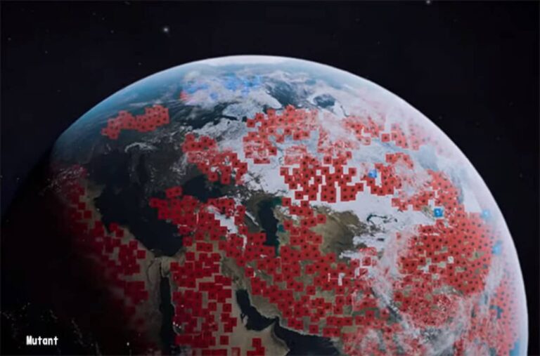 世界中には100万個以上の地雷が埋まっている。現実世界をシミュレートした「マインスイーパー」