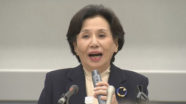 田中眞紀子氏(79)、「党を解体した方がいいんですよ」「岸田君は下手な手品使いみたい」