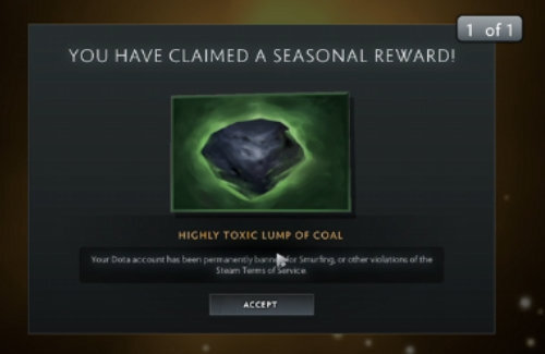 ゲーム配信中の『Dota 2』元プロプレイヤー「お、なにかギフトが届いてるぞ＾＾」 → 運営からBANがプレゼントされるｗｗｗ