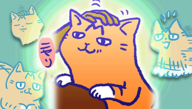 アレな生態系日常漫画「いぶかればいぶかろう」第34回：甘えん坊のぐんて号。撫でてほしくて手を求めてハンティング