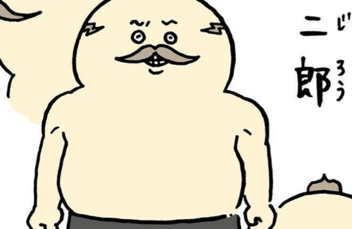 【ちいかわ】ラーメン二郎亀戸店長「島二郎のモデルってよく言われるからコスプレしてみたよ」⇒あまりにもまんますぎるｗｗｗｗｗｗ
