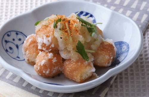 【マジ????】ミスド公式「ポンデリングは揚げ出し豆腐みたいにすると美味しいよ」