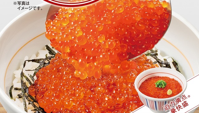 なか卯の「いくら丼」が安すぎる！？ スーパーで買うのと大差ない値段で驚きの声
