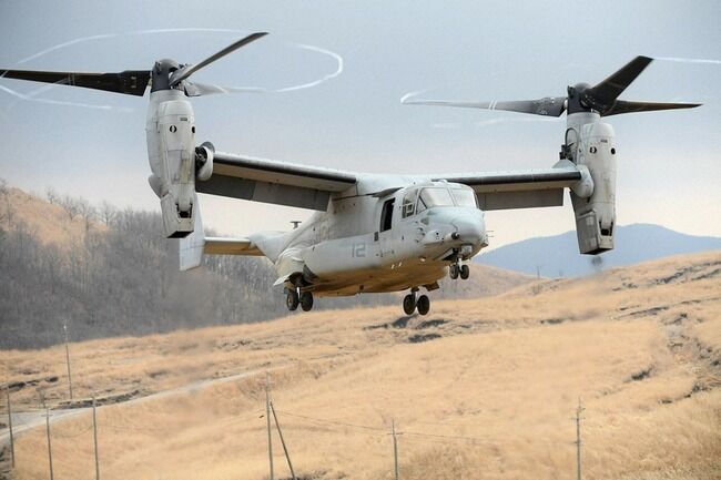 【！？】米軍、オスプレイ墜落事故の救助活動にオスプレイ2機を派遣