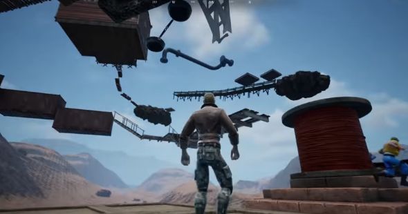 配信終了した『Only Up!』と『マリオカート』『Fall Guys』が合体したようなゲームが登場！マルチプレイでも楽しめるぞおおお！！
