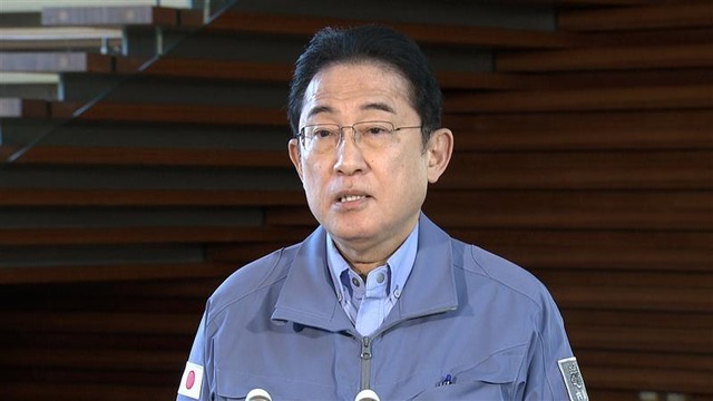 岸田首相　地震の死者100人「被害の大きさ強く感じる」　激甚災害「指定が視野に入る」