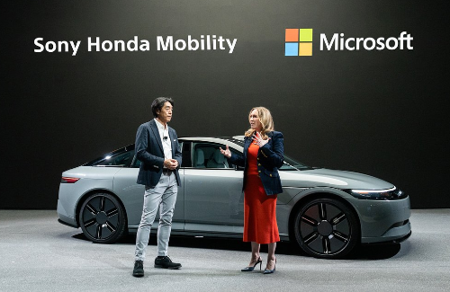 ソニーとホンダが開発する電気自動車にマイクロソフト参戦！生成AI技術を車載用システムに搭載