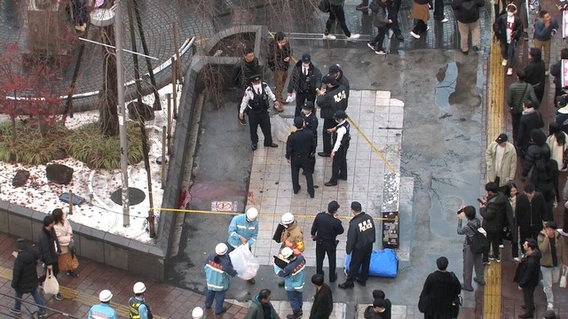 【東京】渋谷ハチ公前が一時騒然…20代男性が自分の太もも刺す　「自分でナイフ刺した」という趣旨の話