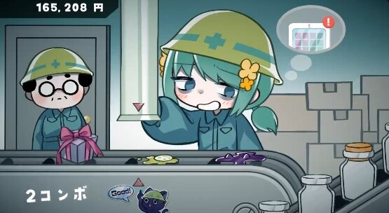 限界社畜な女の子がフルーツをリズムよく潰してジャムにし続けるブラウザゲーム『キメキャワ♥限界ビートちゃん!!』が話題に