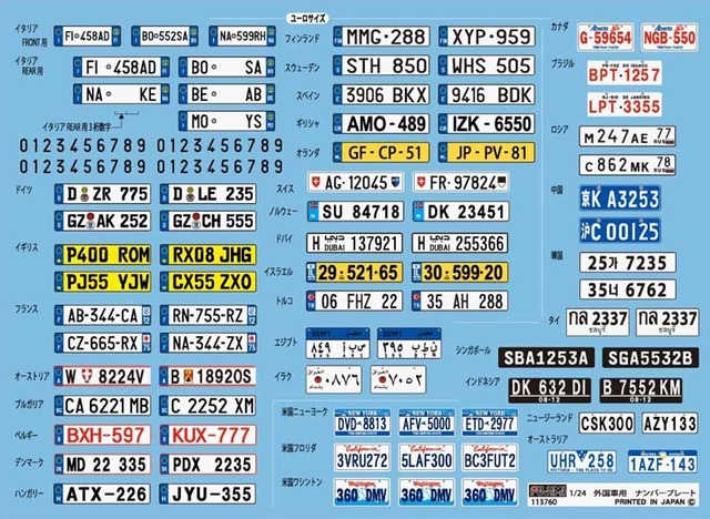 日本の車のナンバープレートだけダサ過ぎ問題