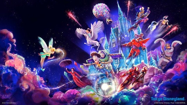 東京ディズニーランド夜のショーにマーベル映画キャラが初登場！！ アイアンマンが確定