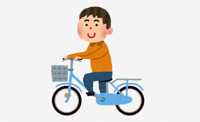 自転車に乗っていた中年男性さんがニコニコした表情で信号待ちの女子高生の横に立つ事案が発生