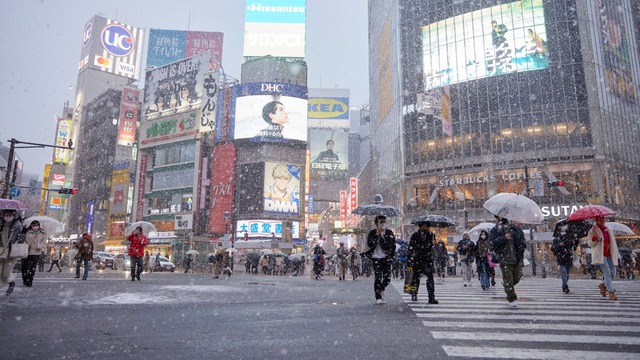 【悲報】明日2月5日、東京23区でも積雪か　関東・甲信地方で5日昼過ぎから大雪のおそれ　国交省「不要不急の外出控えて」