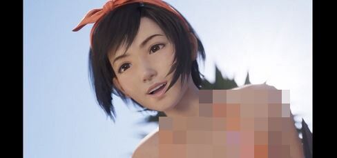 『FF7 リバース』のユフィ、かわいすぎる水着姿を披露してしまう