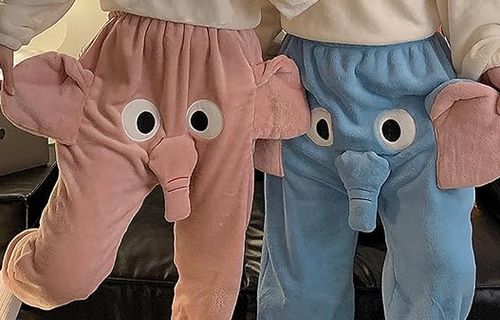 【画像】股間にゾウの鼻がぶら下がってる謎のパジャマ、「誰が買うねんｗ」と思ってレビューを見たら、まさか過ぎる需要があった話ｗｗｗｗ