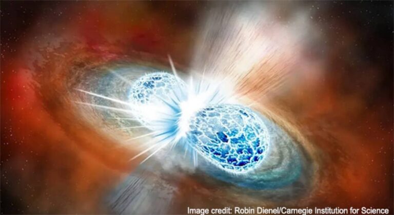 宇宙の錬金術、中性子星の融合が金を生み出すことを発見