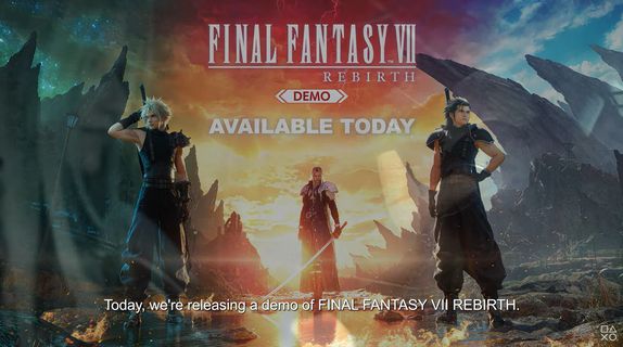 【速報】『FF7リバース』、体験版が本日から配信開始！！