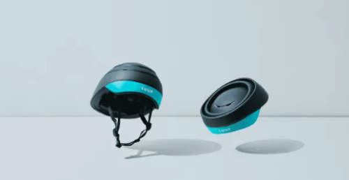 電動アシスト自転車シェアサービスLUUPが“折りたためる”ヘルメットをプレゼント→それってもしかして・・・