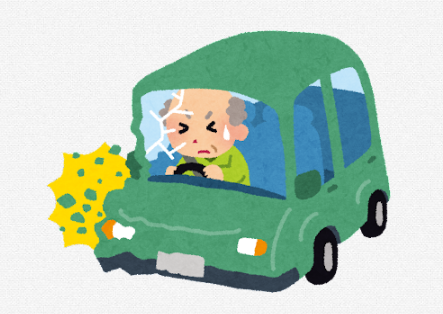 86歳男性が運転する車が猛スピードで停止していた車に追突 → バックして後ろの車に衝突 → 更に100メートル前進し2台の車に衝突　事故を起こした車に乗っていた81歳女性が死亡