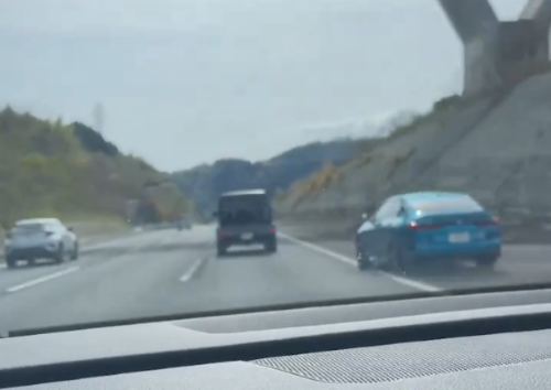 BMWとベンツがお互いに煽り合う地獄のような動画、新東名高速道路で撮影される・・・