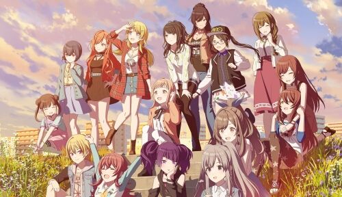 今期アニメ『アイドルマスターシャイニーカラーズ』OP、ダンスで全キャラの顔だけが切り替わるような演出が不気味すぎて大荒れ・・・