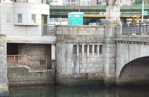 【現場画像】若い女性が秋葉原の万世橋から神田川に転落し、現場騒然してしまう…