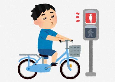 一時停止のところで停止しなかった自転車の男性、現行犯逮捕される　なお、この男性は別の事案で小学生に対し…