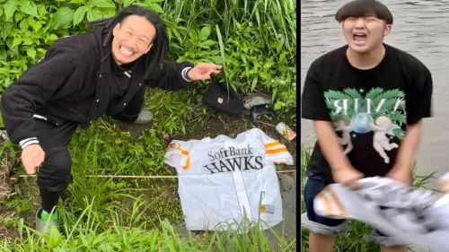 プロ野球のユニフォームを川に捨てたユーチューバー、あの人に動画を見られてしまいマジでヤバいことに