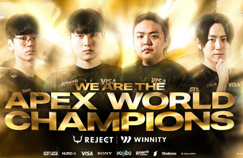 【快挙】『エーペックスレジェンズ』公式国際大会で日本のプロeスポーツチーム「REJECT」が優勝！アジア勢の優勝は初