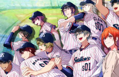 ヤクルトスワローズの選手と恋愛する乙女ゲー『My9Swallows TOPSTARS LEAGUE』8月29日に発売決定！野球・歌・踊りで競い合う謎リーグで新人9人と主人公が優勝を目指す