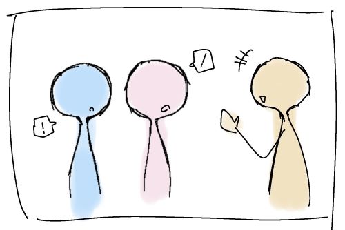 X民「これわかる人いる？この黄色いやつ頭にくるんだけど」→ネットの意見が三つ巴に割れる