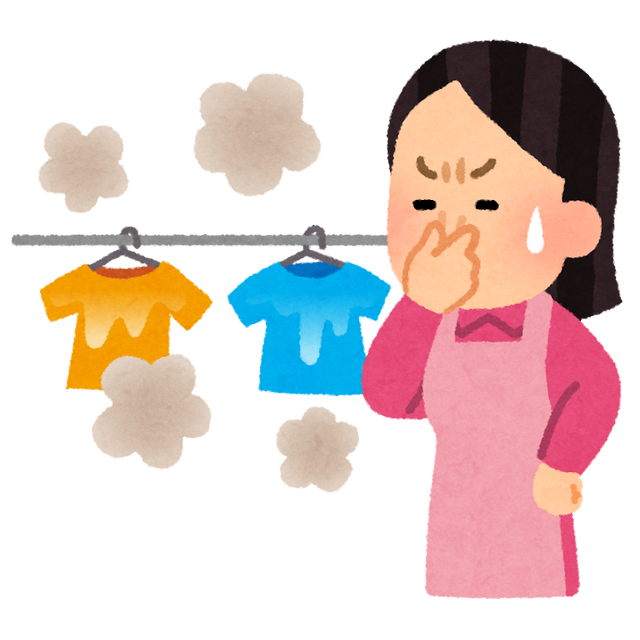 生乾きおじさん「よし！今日のシャツもちゃんと生乾き臭いな！着ていこう！！」👈出勤🕺