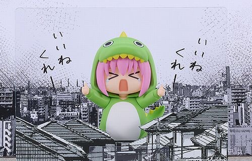 【画像】『ぼっち・ざ・ろっく！』ぼっちちゃん、承認欲求モンスターになって新宿TOHOシネマズの「ゴジラ」と夢の対決！　本日から公開ｗｗｗｗｗ