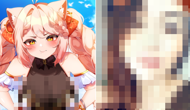 人気女性VTuber「これが私のリアルの顔です！」ﾊﾟｼｬｯ → それを見たファン達がフォロー解除しまくりで号泣してしまうｗｗｗｗｗ