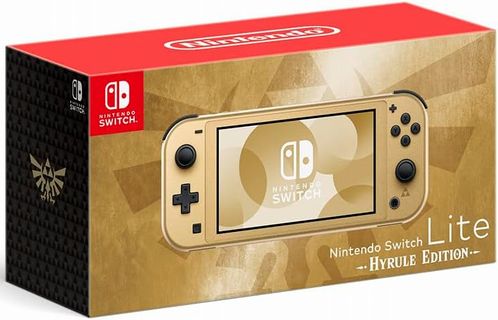 【予約開始】黄金の『Nintendo Switch Lite ハイラルエディション』、Amazonで予約スタート！ 2024年9月26日発売予定
