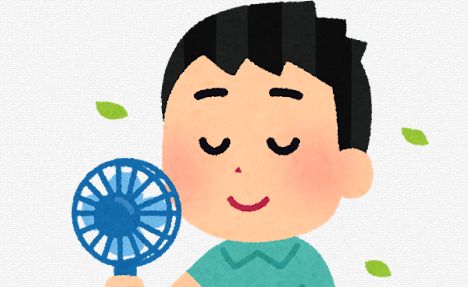 ハンディ扇風機を落としたのに使ってるやつ、ヤバいぞ…