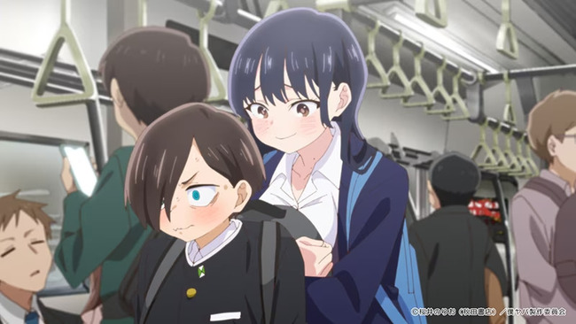 電車内で男性に◯◯してくれる女神のような女性、現る