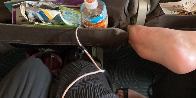 女性「飛行機で隣のおっさんに裸足くっつけられて最悪だった、早く隣女性確定席欲しい！」