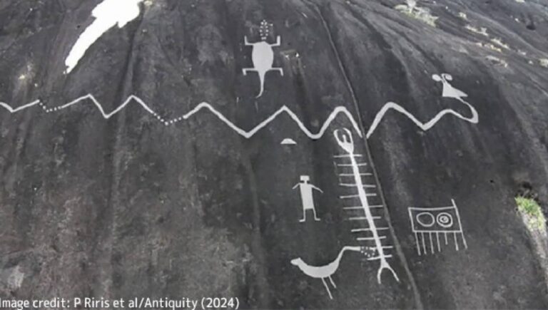 43mの大蛇など古代の巨大な岩絵は、南米先住民の縄張りを示していたかもしれない